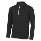 Men's Cool 1/2 Zip Sweat JetBlack/ArcticWhite