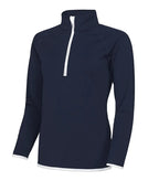 Women's Cool 1/2 Zip Sweat FrenchNavy/Arctic/White