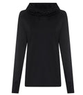 Women's Cool Cowl Neck Top JetBlack