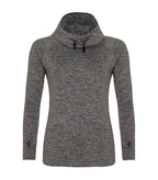 Women's Cool Cowl Neck Top GreyMelange