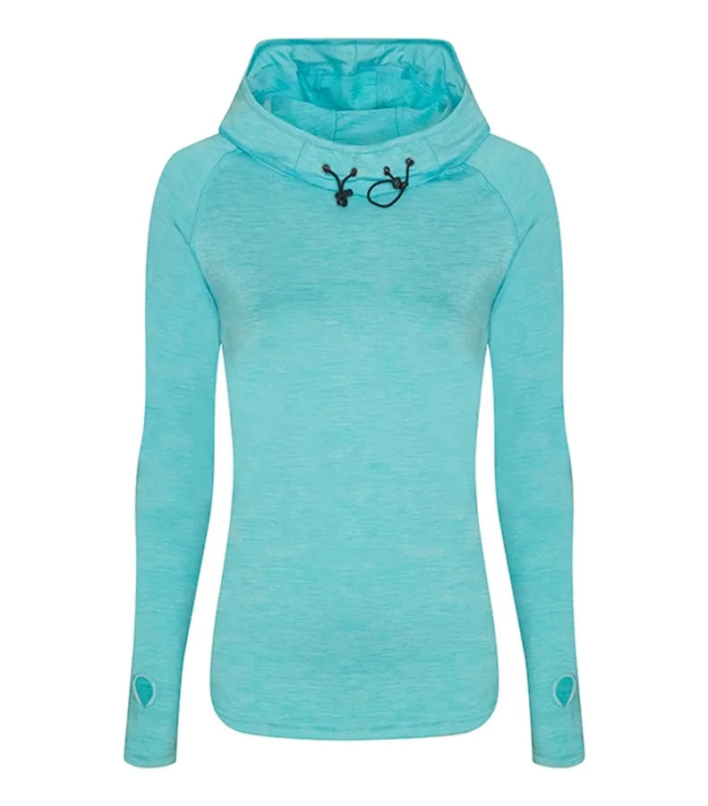 Women's Cool Cowl Neck Top OceanMelange