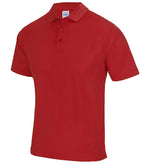 SuperCool Performance Polo FireRed