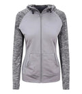 Women's Cool Contrast Zoodie Grey/GreyMelange