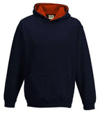 Kids Varsity Hoodie NewFrenchNavy/FireRed