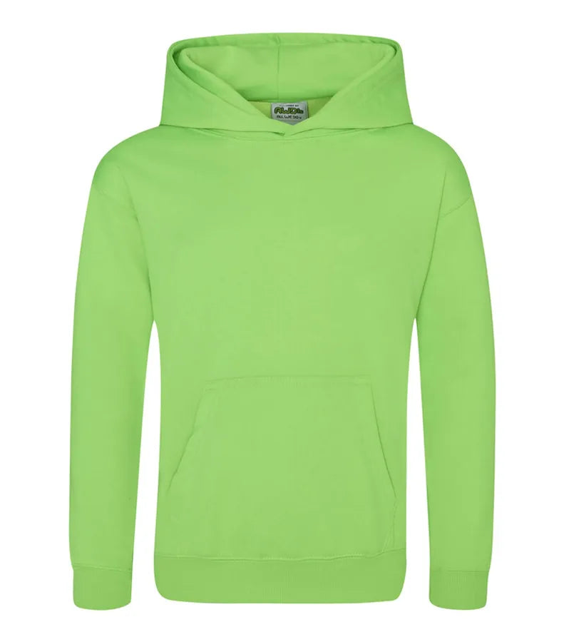 Kids Electric Hoodie ElectricGreen