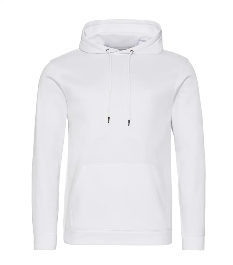 Sports Polyester Hoodie ArcticWhite