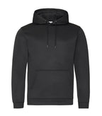 Sports Polyester Hoodie JetBlack