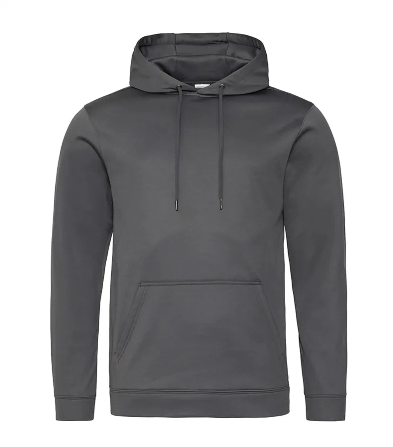 Sports Polyester Hoodie SteelGrey