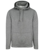 Sports Polyester Hoodie GreyMelange
