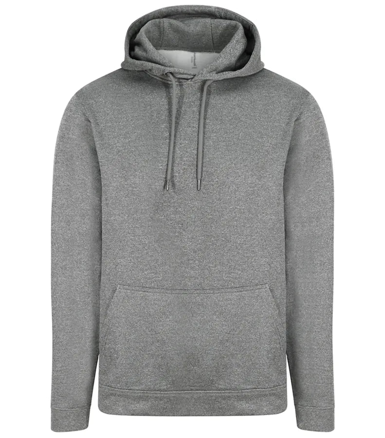 Sports Polyester Hoodie GreyMelange