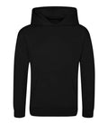 Kids Sports Polyester Hoodie JetBlack