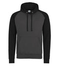 Baseball Hoodie Charcoal/JetBlack