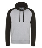 Baseball Hoodie HeatherGrey/JetBlack