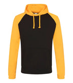 Baseball Hoodie JetBlack/Gold