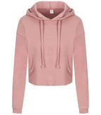 Women's Cropped Hoodie DustyPink