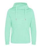 Cross Neck Hoodie Peppermint