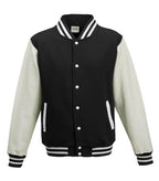 Kids Varsity Jacket JetBlack/ArcticWhite