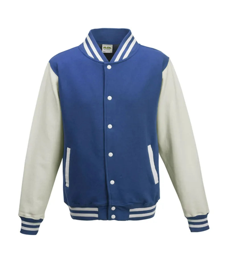 Kids Varsity Jacket RoyalBlue/ArcticWhite