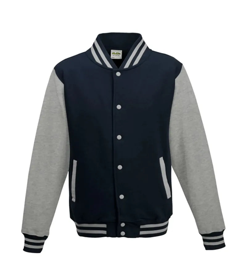 Kids Varsity Jacket OxfordNavy/HeatherGrey