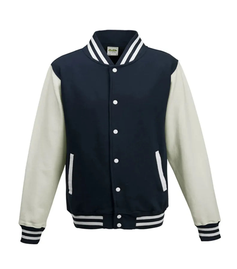Kids Varsity Jacket OxfordNavy/White