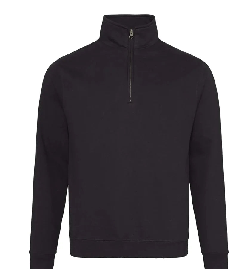 Sophomore ¼ Zip Sweat JetBlack