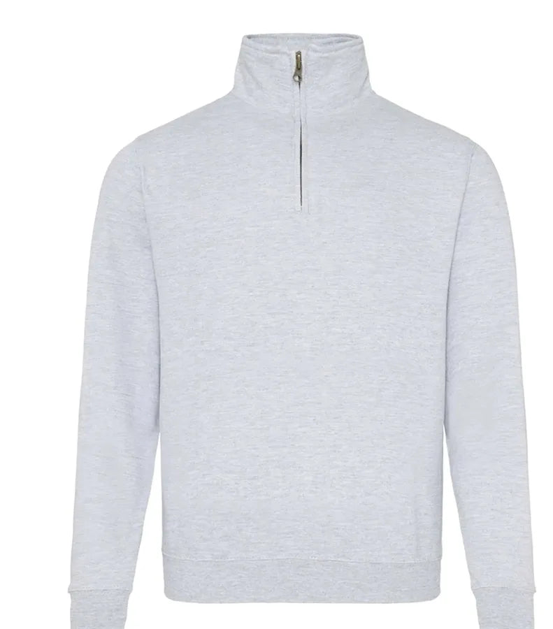 Sophomore ¼ Zip Sweat HeatherGrey