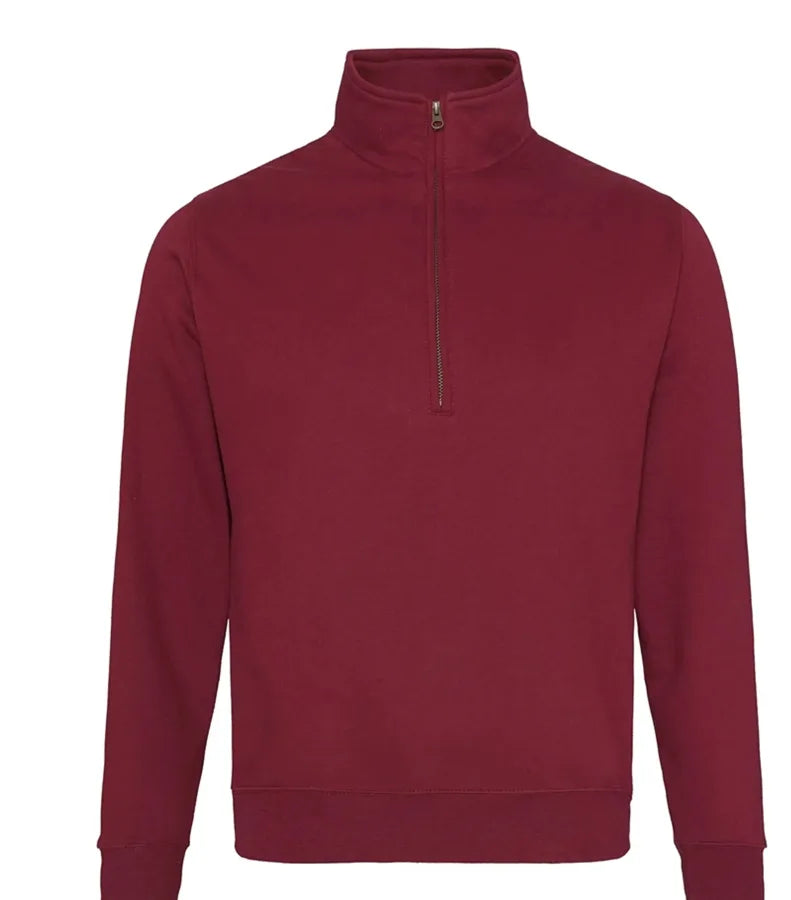 Sophomore ¼ Zip Sweat Burgundy