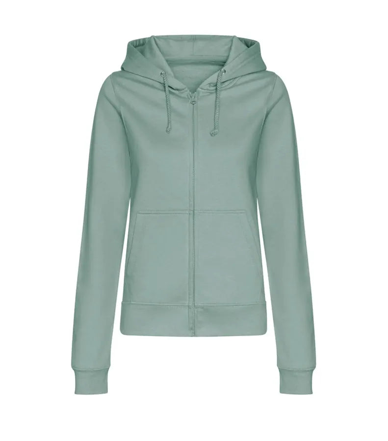 Women's College Zoodie DustyGreen