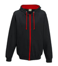 Varsity Zoodie JetBlack/FireRed