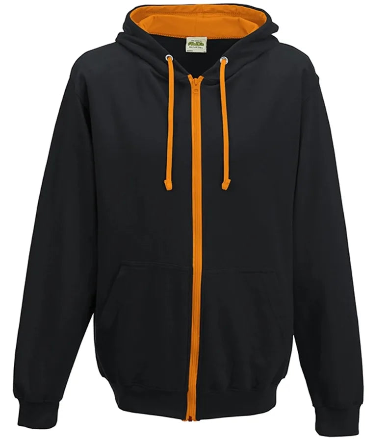 Varsity Zoodie JetBlack/OrangeCrush