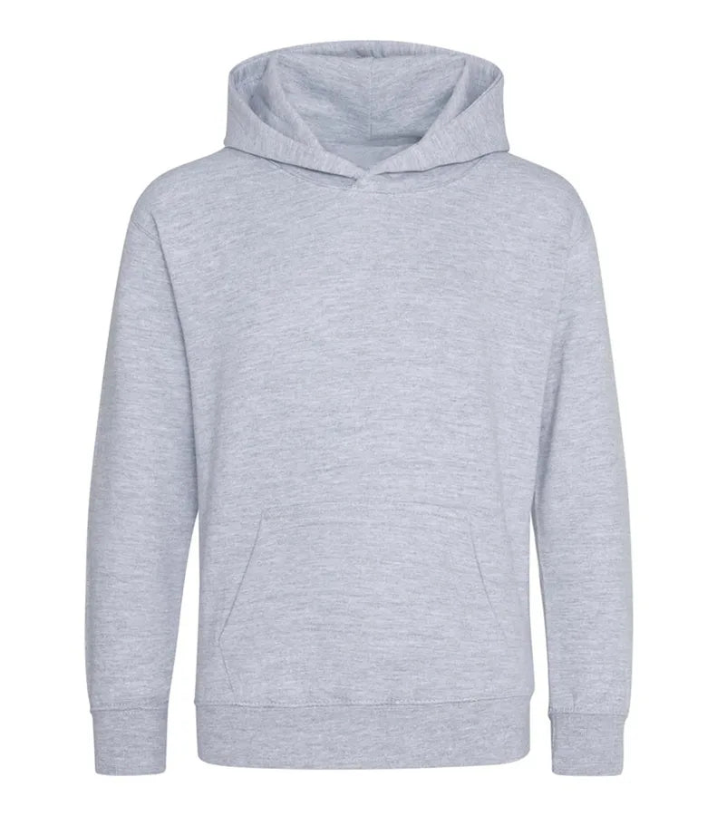 Kids Organic Hoodie HeatherGrey
