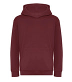 Kids Organic Hoodie Burgundy