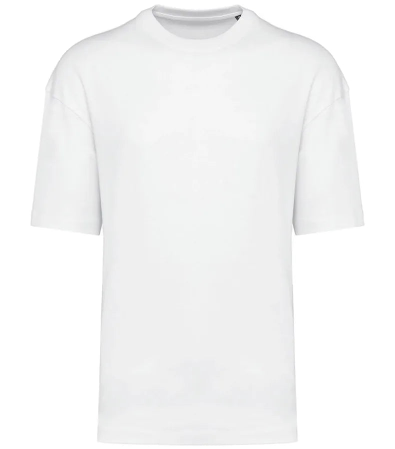 Oversized Short-Sleeved Unisex T-shirt White