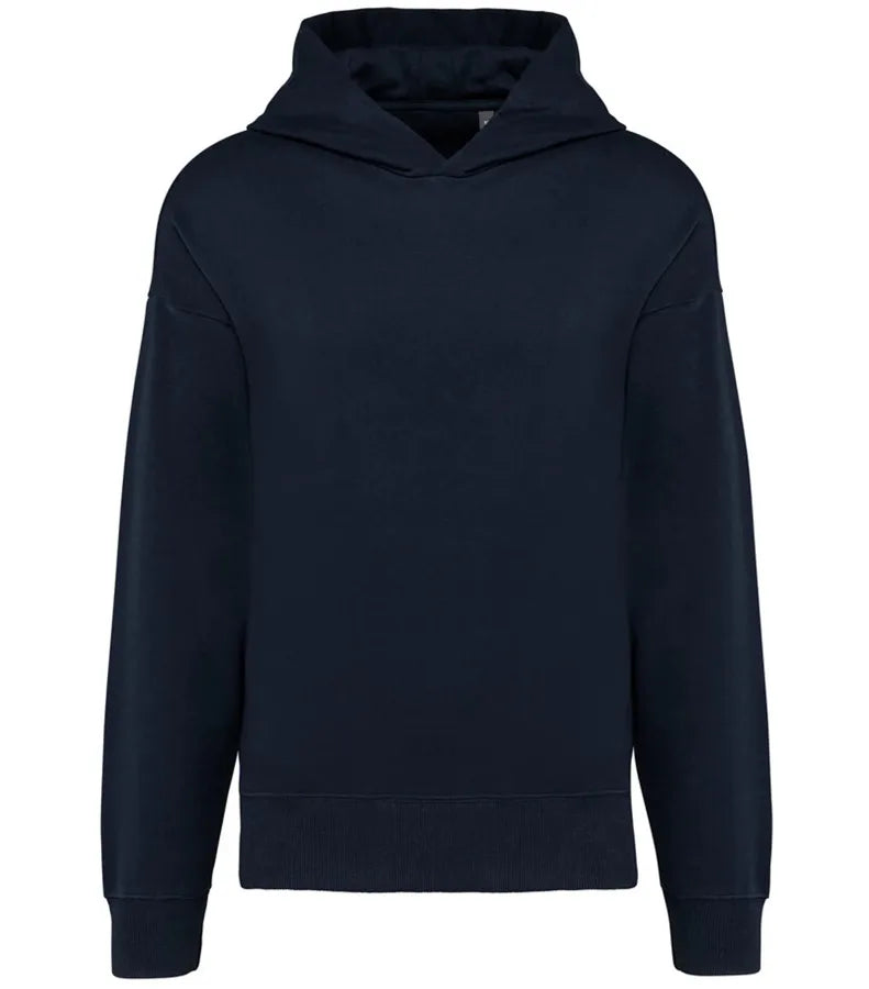 Unisex Oversized Fleece Hoodie Navy