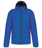 Men's Lightweight Hooded Padded Jacket LightRoyalBlue