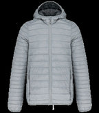 Men's Lightweight Hooded Padded Jacket MarlSilver