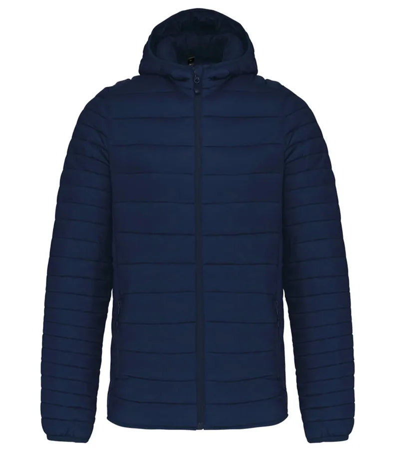 Men's Lightweight Hooded Padded Jacket Navy