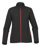 Women´s Orbiter Softshell Black/BrightRed