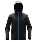 Orbiter Softshell Hoody Black/AzureBlue