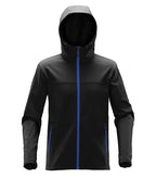 Orbiter Softshell Hoody Black/AzureBlue