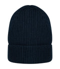 Eco-Friendly Unisex Merino Wool Beanie NavyBlue