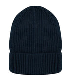 Eco-Friendly Unisex Merino Wool Beanie NavyBlue