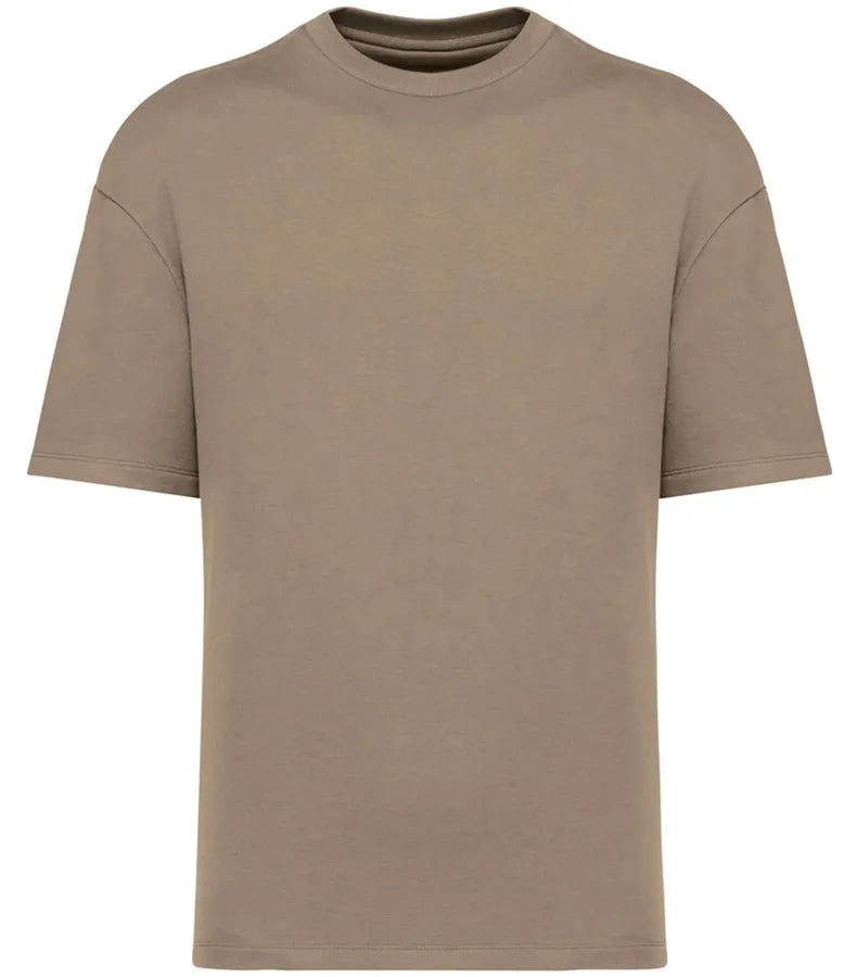 Unisex Eco-Friendly Oversized French Terry T-shirt WetSand