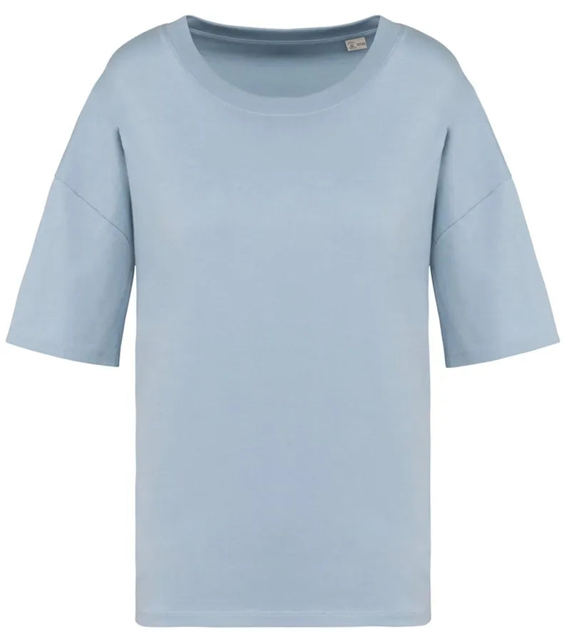 Eco-friendly Ladies’ Oversize T-shirt Aquamarine
