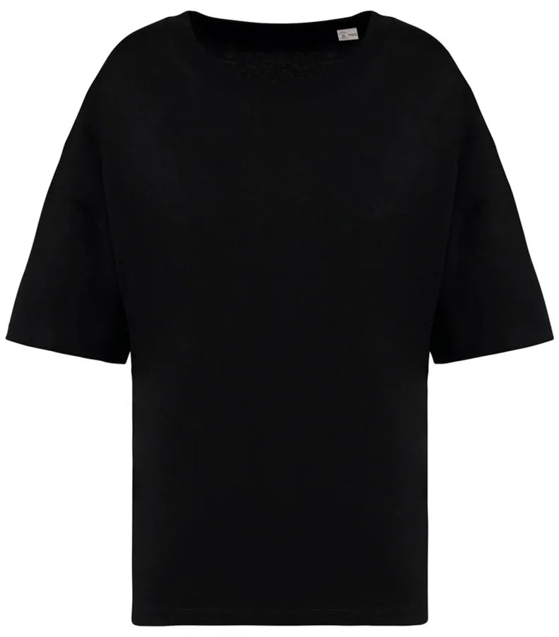 Eco-friendly Ladies’ Oversize T-shirt Black