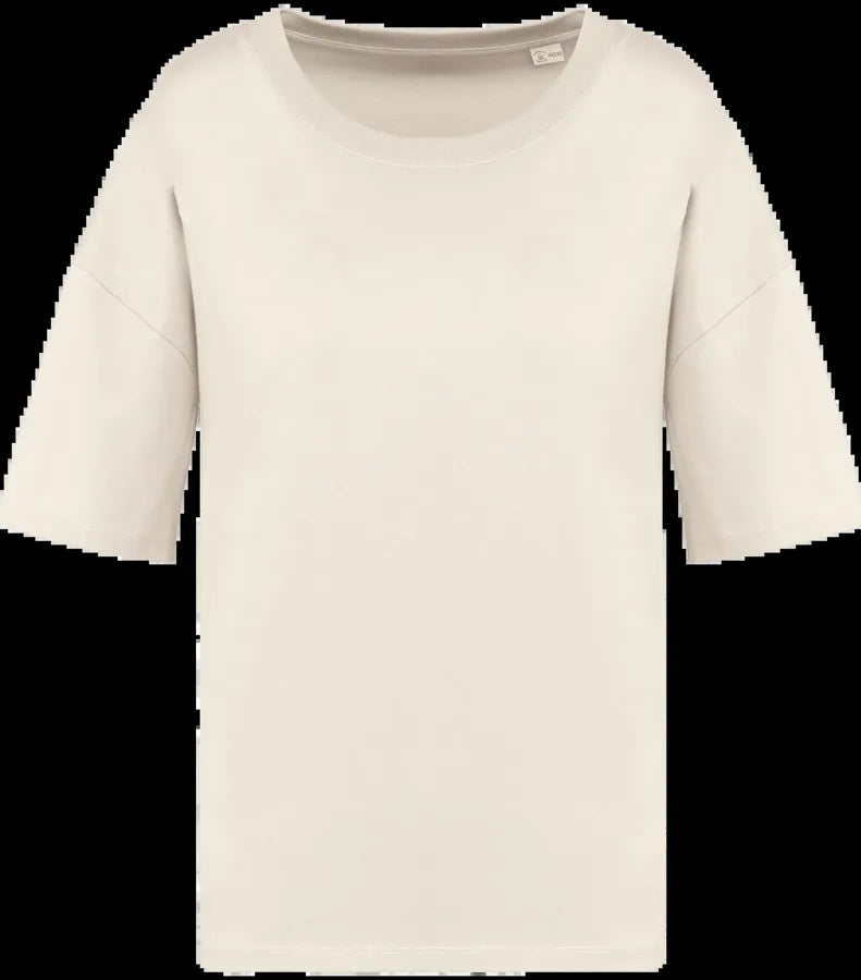 Eco-friendly Ladies’ Oversize T-shirt Ivory