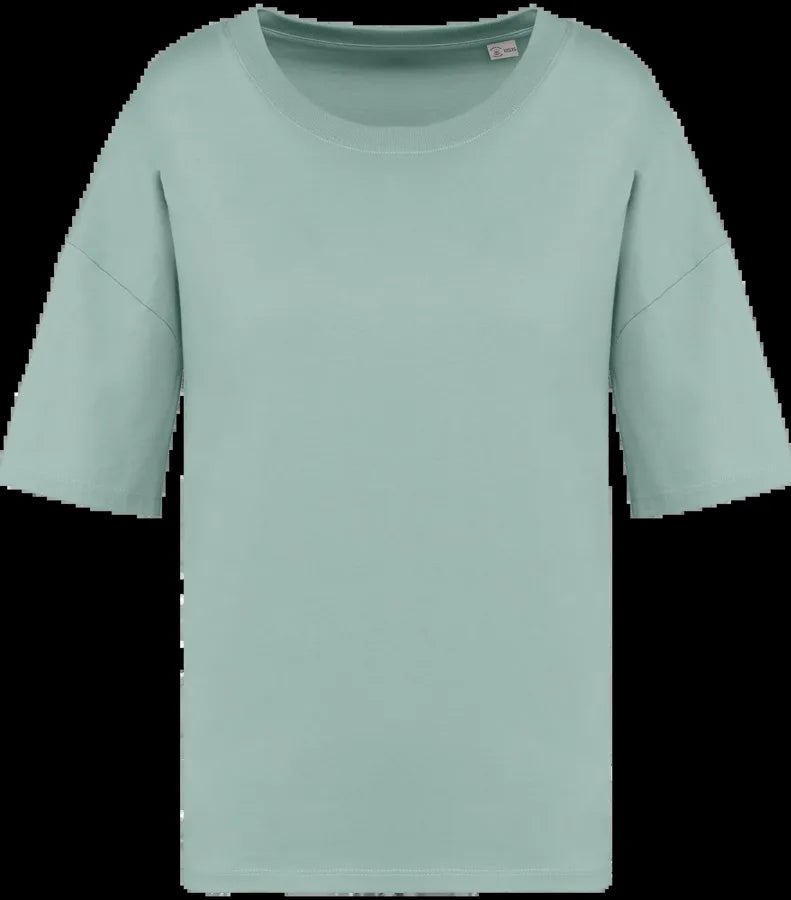 Eco-friendly Ladies’ Oversize T-shirt JadeGreen