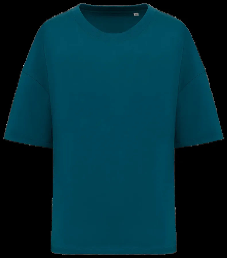 Eco-friendly Ladies’ Oversize T-shirt PeacockGreen