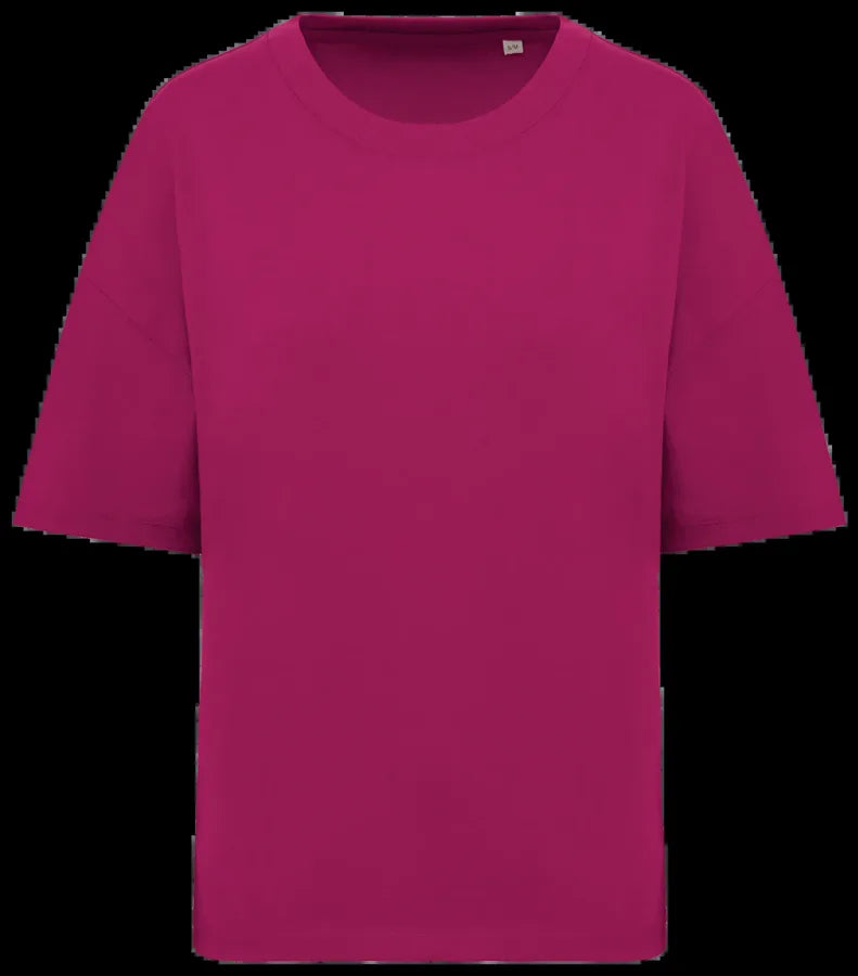 Eco-friendly Ladies’ Oversize T-shirt CherryPurple