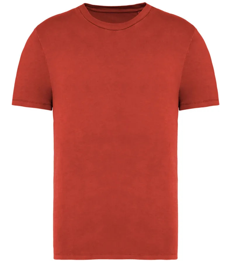 Unisex Faded T-shirt 165gsm WashedPaprika